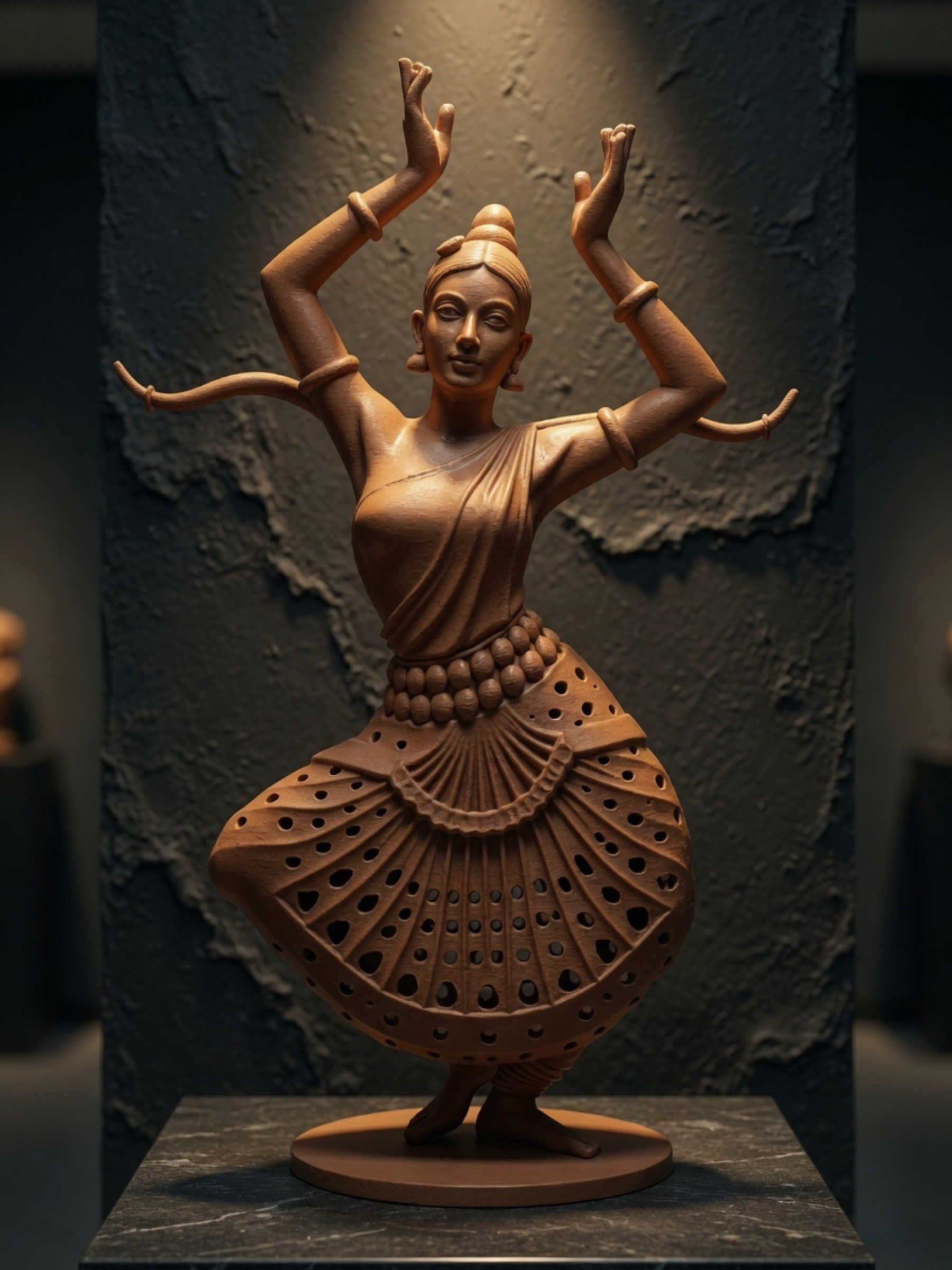 Bharatanatyam Jewellery Stand for Earrings, Bangles & Necklaces | Premium Indian Jewelry Holder Decor