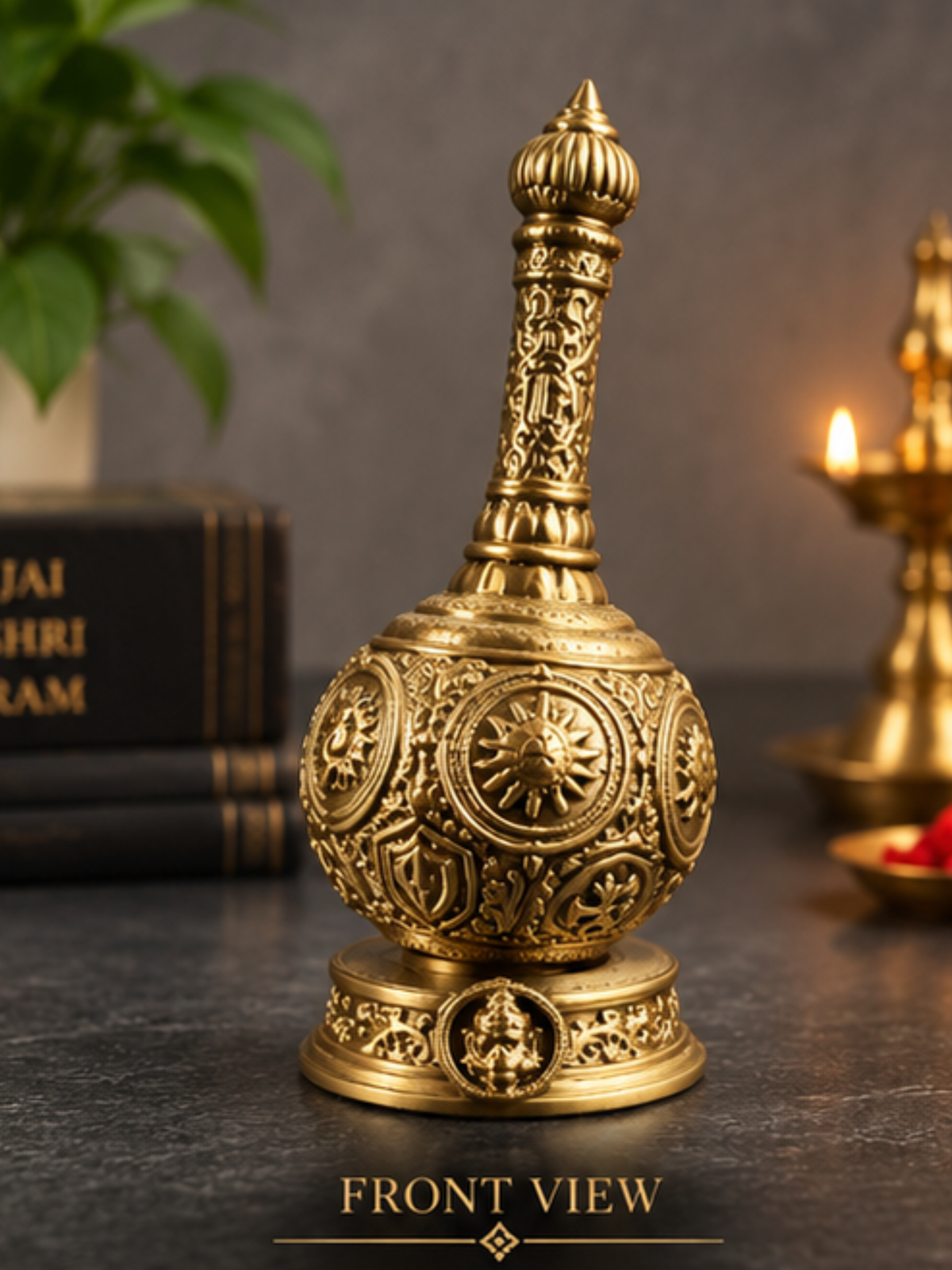 Hanuman Gada Statue | Bajrangbali Gada Decorative Mace for Pooja & Home Decor