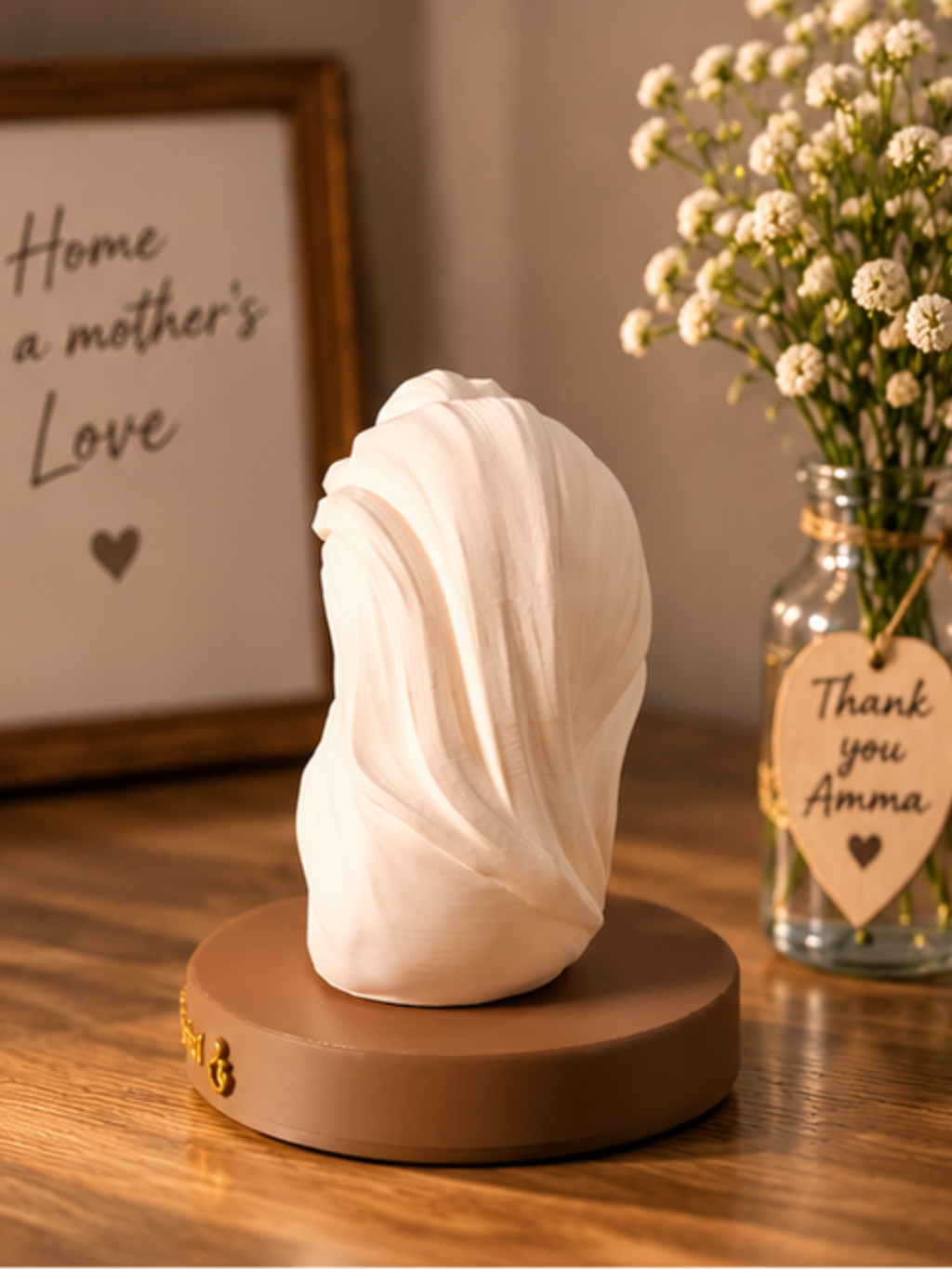 Mother & Baby Love Sculpture – Emotional Mother’s Gift & Home Decor