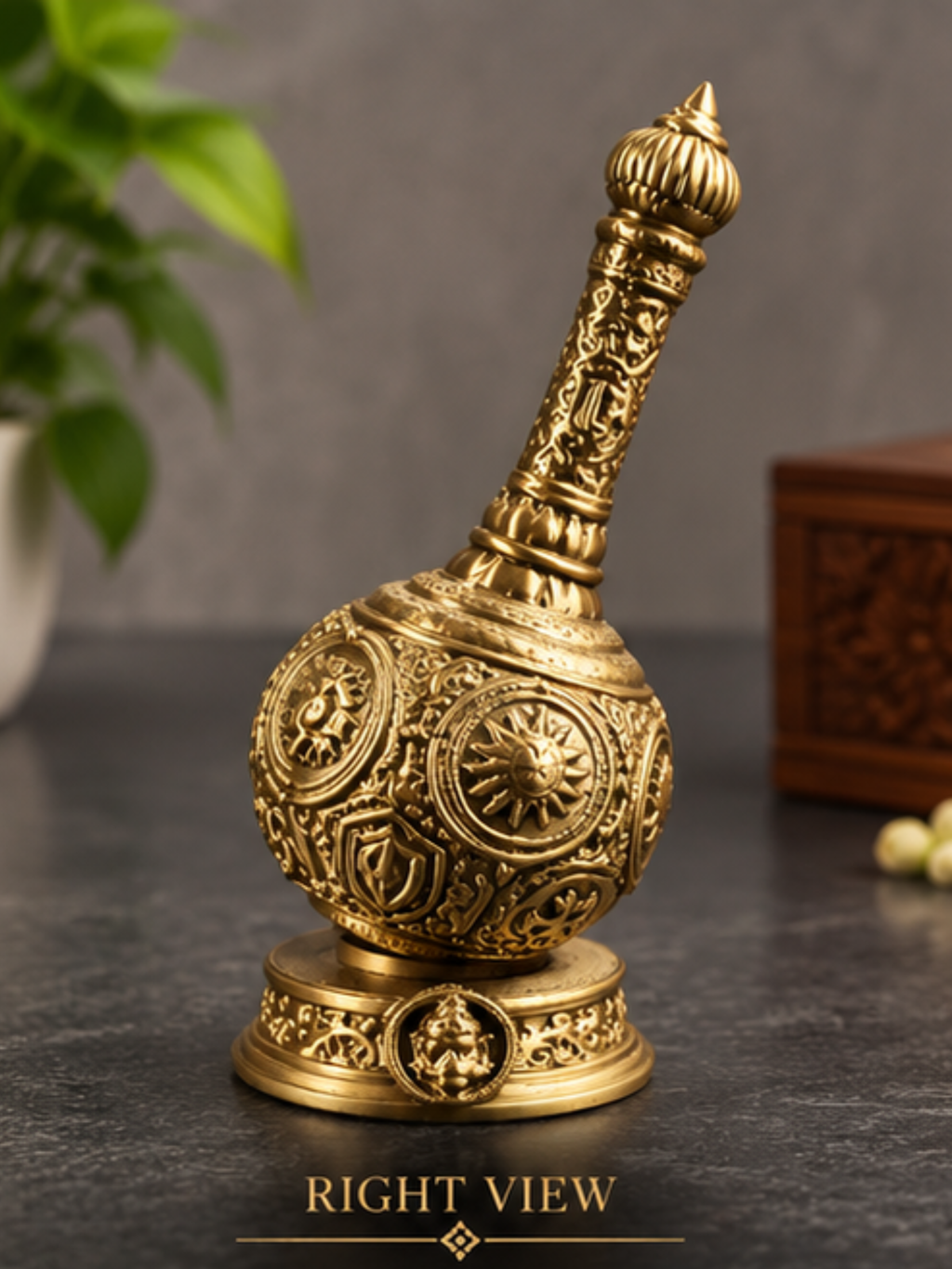 Hanuman Gada Statue | Bajrangbali Gada Decorative Mace for Pooja & Home Decor