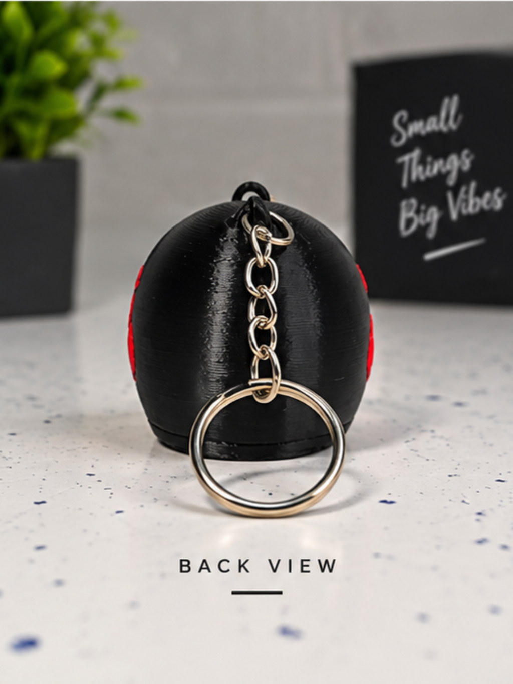 Biker Keychain | Anime Style Motorcycle Keychain for Bike & Car Keys