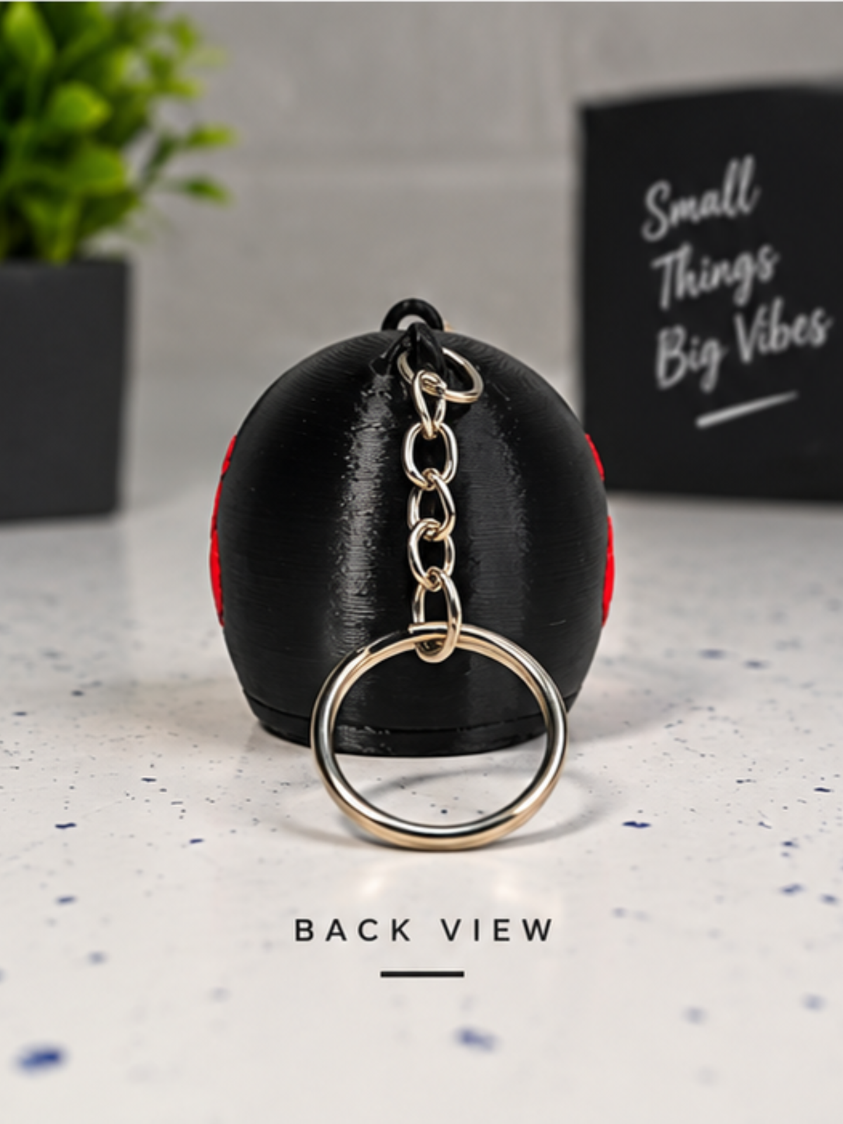 Biker Keychain | Anime Style Motorcycle Keychain for Bike & Car Keys