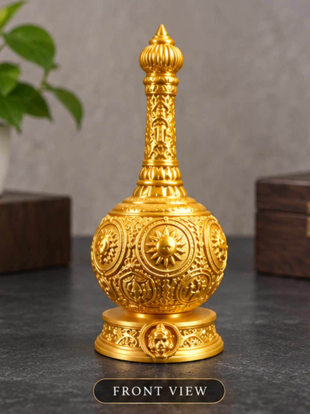 Hanuman Gada Statue | Bajrangbali Gada Decorative Mace for Pooja & Home Decor