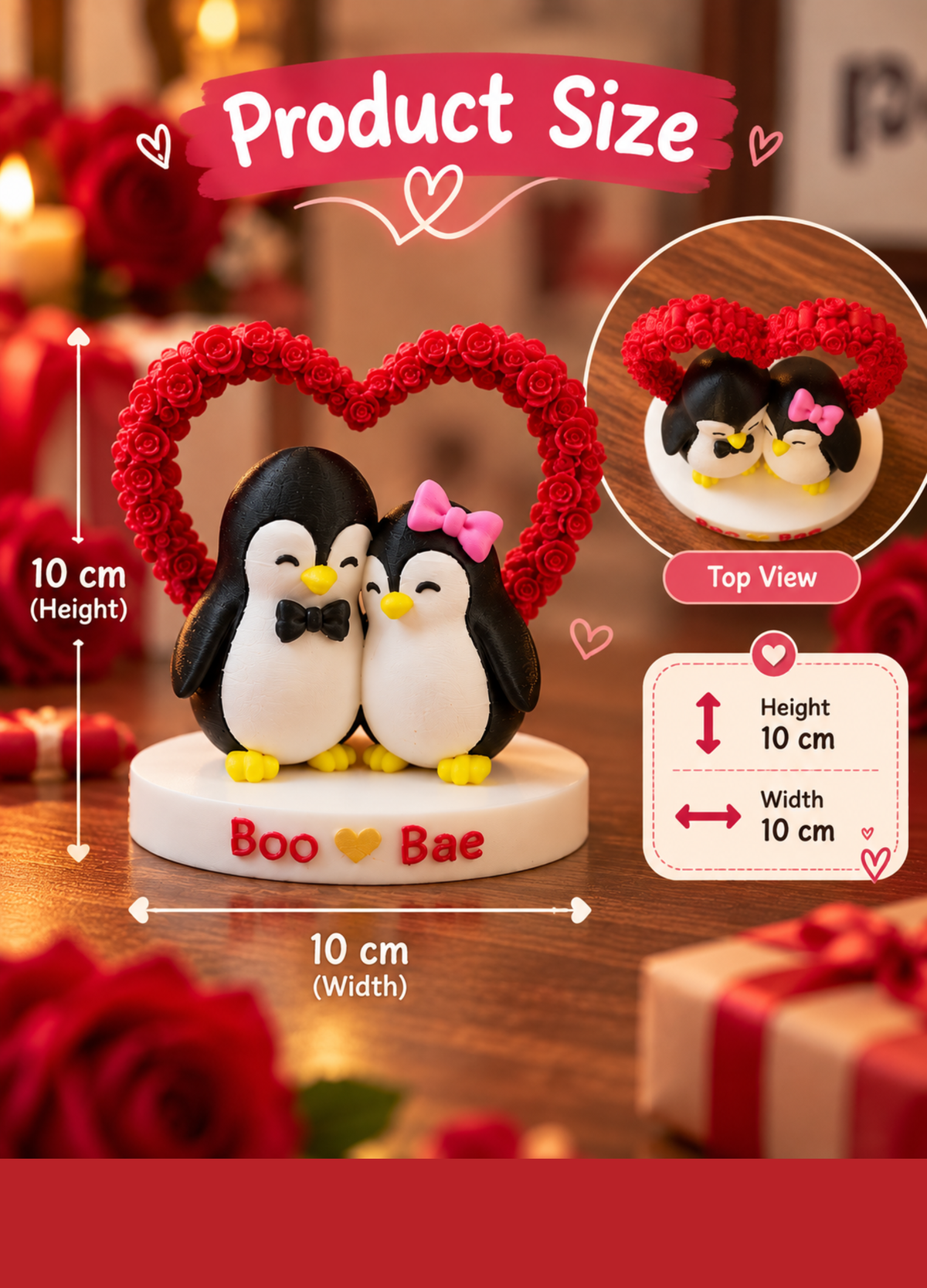 Penguin Love Couple | Cute Romantic Couple Gift for Your Partner