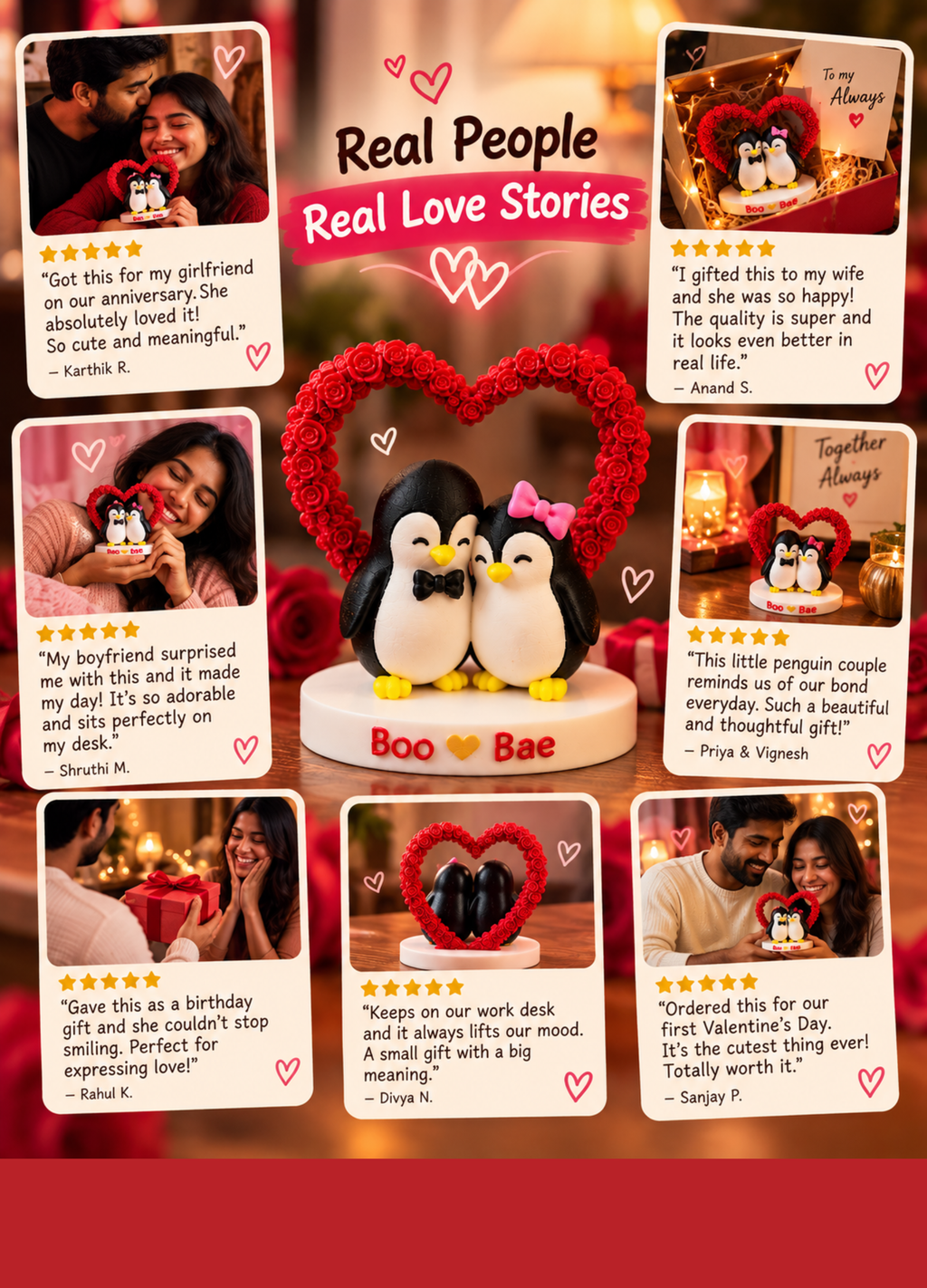 Penguin Love Couple | Cute Romantic Couple Gift for Your Partner