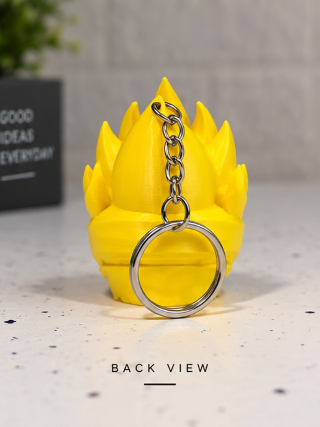 Biker Keychain | Anime Style Motorcycle Keychain for Bike & Car Keys