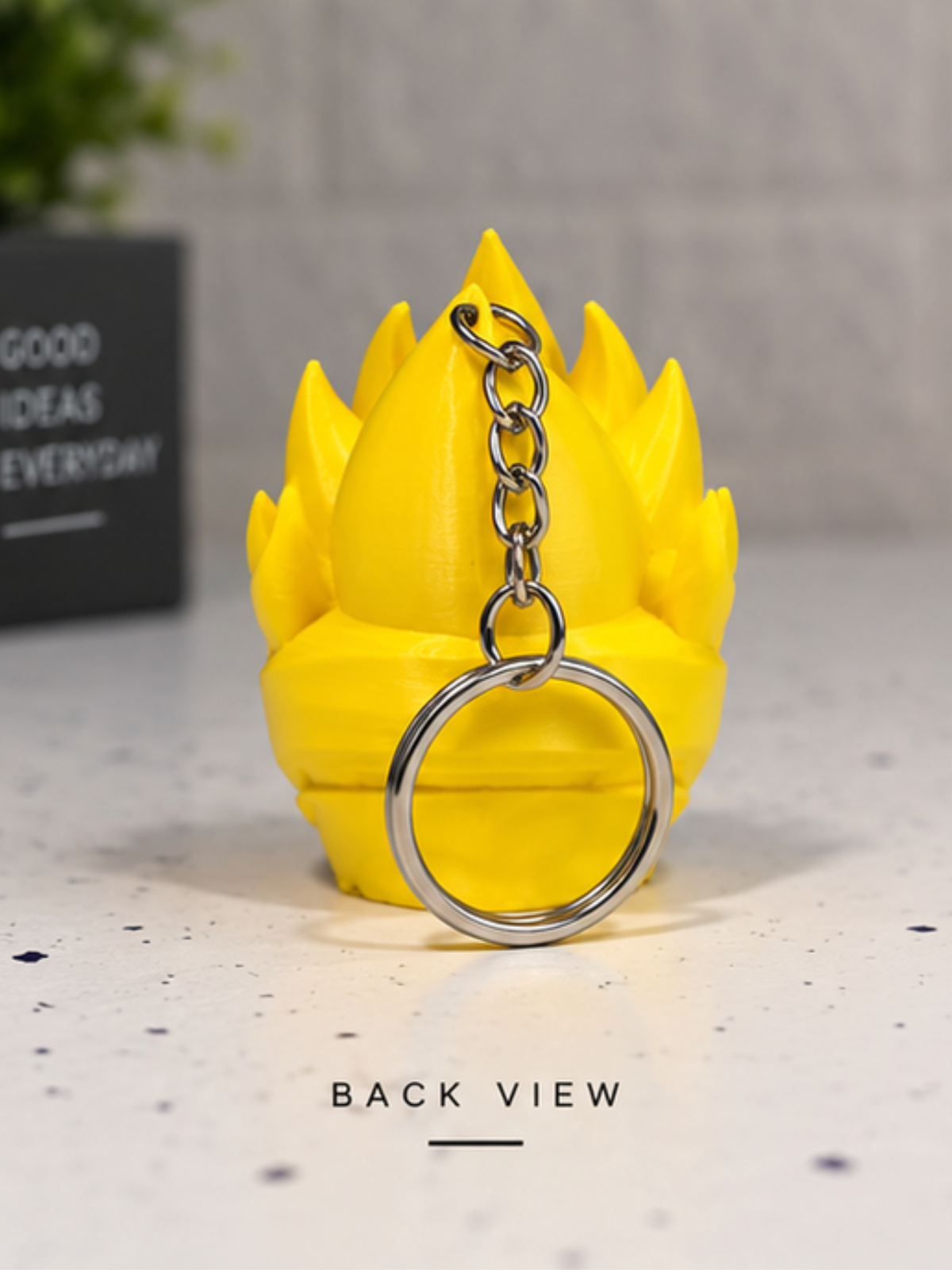 Biker Keychain | Anime Style Motorcycle Keychain for Bike & Car Keys