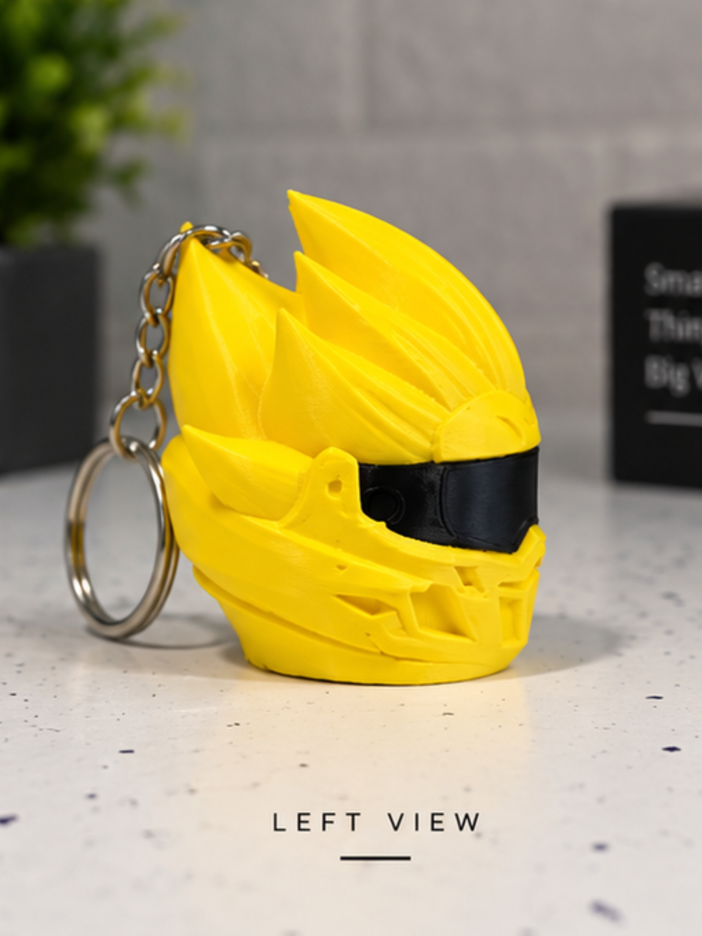 Biker Keychain | Anime Style Motorcycle Keychain for Bike & Car Keys