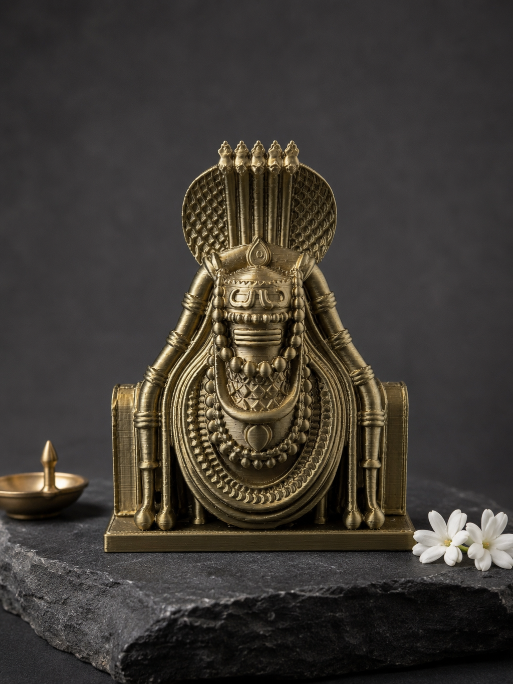 Annamalaiyar Statue | Thiruvannamalai Arunachaleswarar Idol for Home, Office & Pooja Room | Premium Spiritual Decor | DesiDecors